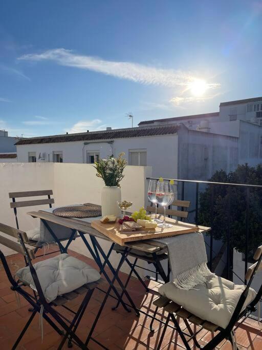 Penthouse In Vejer Apartment Vejer de la Frontera Exterior foto